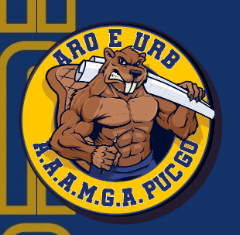 Logo da Atlética de Arq e Urb PUCGO - AAAMGA